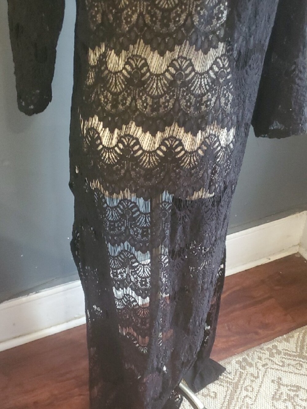 Forever 21 Black Lace Swim Coverup - Picture 8 of 13